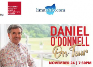 Daniel O’Donnell on Tour/VCCC Ticket Giveaway